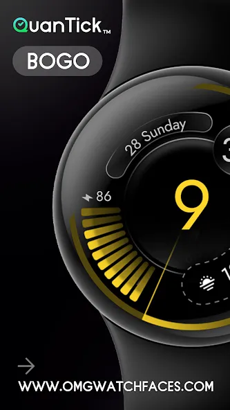 QuanTick 06 - Digital Watch screenshot 5