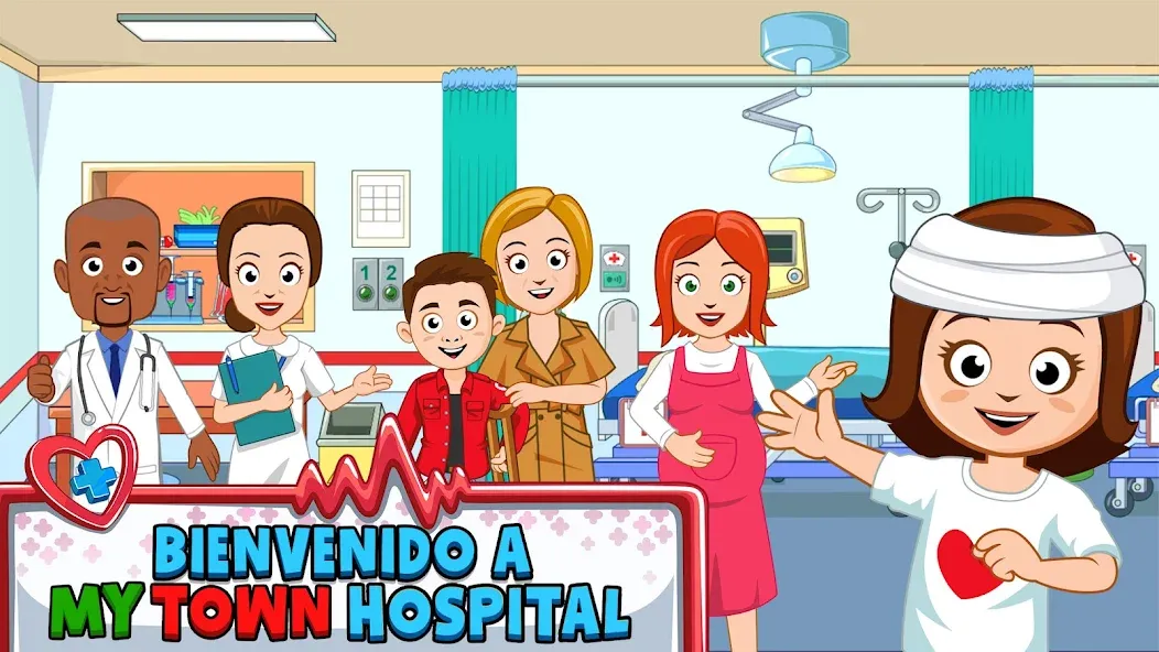 My Town : Hospital screenshot 1