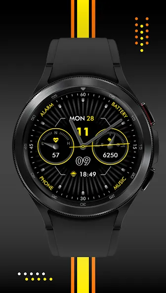 Elegant - Analog I watch face screenshot 4