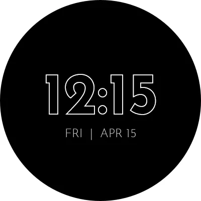 PhotoWear Classic Watch Face screenshot 10