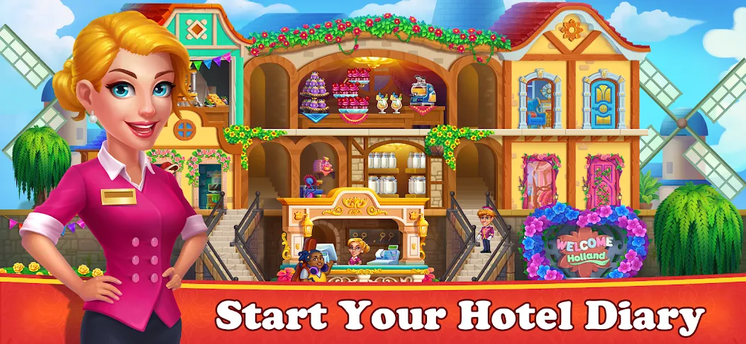 Hotel Diary - Hotel spiele screenshot 1