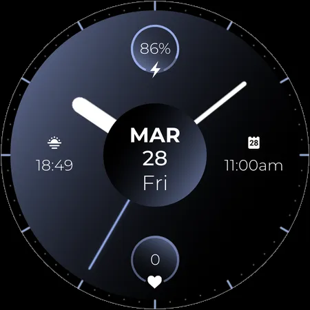 Orbit Sync Watch Face screenshot 5