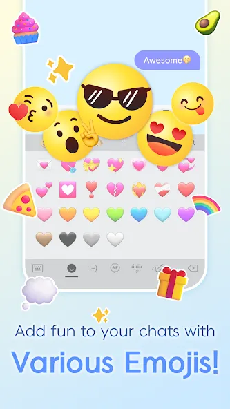 Design Keyboard - Fonts, Emoji screenshot 4