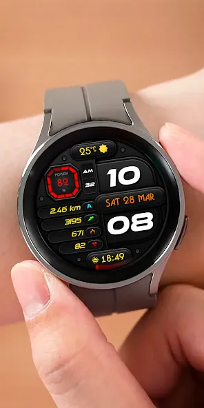 DIGI SCANDUL CTS84 Watch face screenshot 7