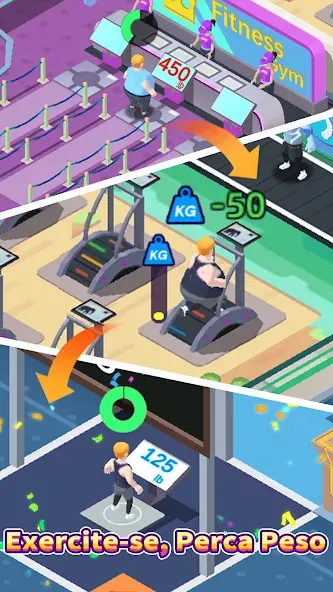 Clube de Fitness Tycoon screenshot 2
