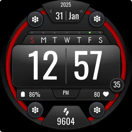 MJ166 Clean Digital Watch screenshot 23