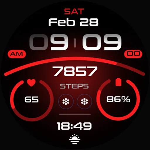 OMG 439 - Digital Watch Face screenshot 24