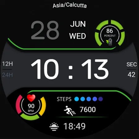 IA93 Digital Watchface screenshot 15