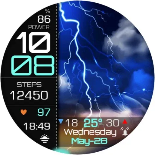 Animated Weather Minimal IW09 screenshot 23