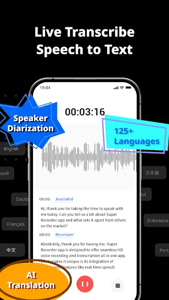 Voice Recorder Audio Sound MP3 screenshot 2