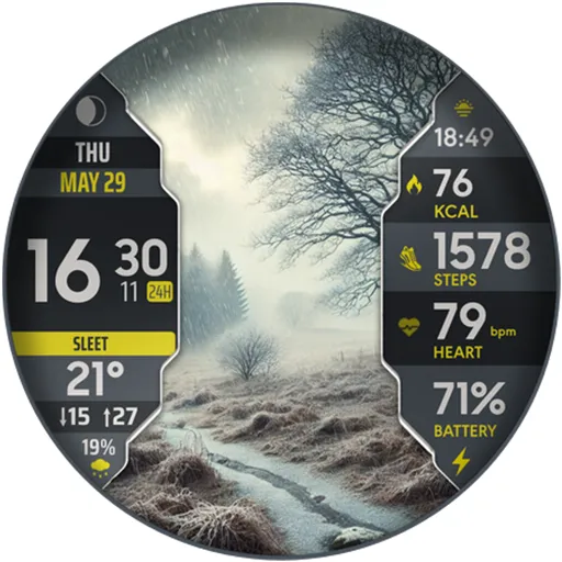 Weather Watchface — NDW076 screenshot 42