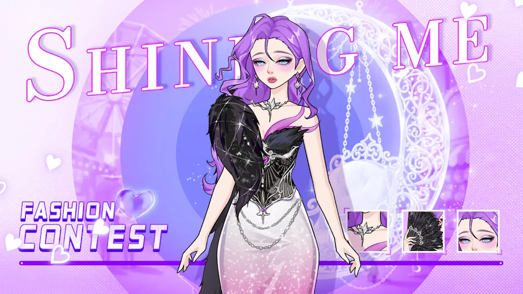 Shining Me: Glow Idol Dress Up screenshot 3