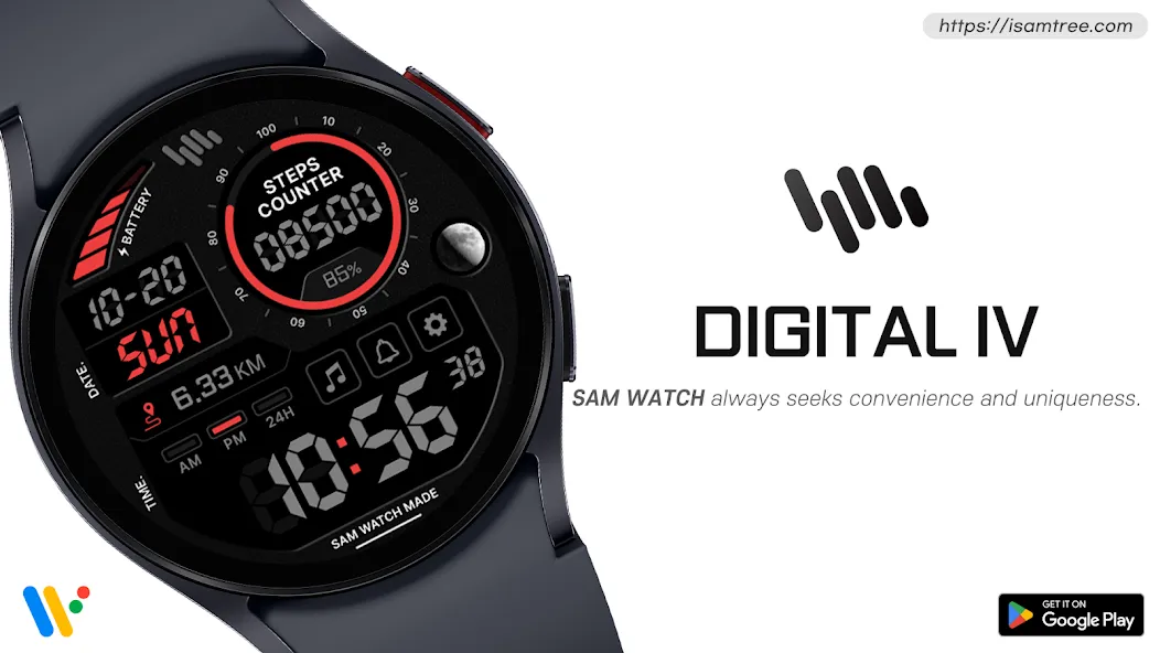 SamWatch Digital IV screenshot 1