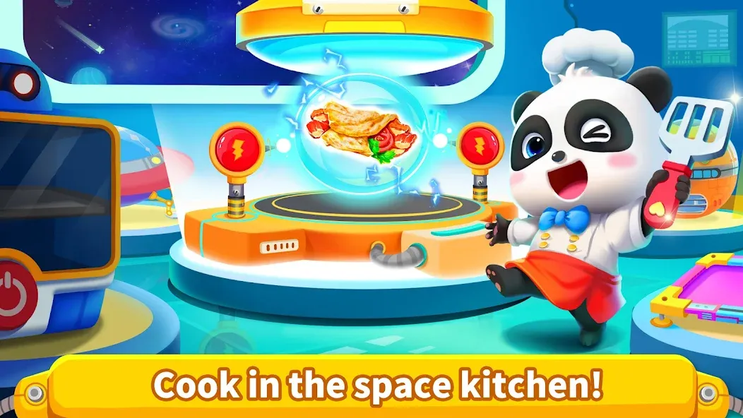 Little Panda's Space Kitchen screenshot 6