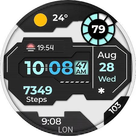 CC Digital 17 watch face screenshot 13
