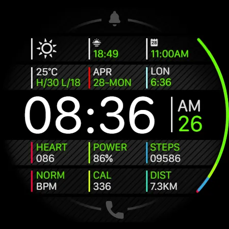 PUSH Watch Face screenshot 38