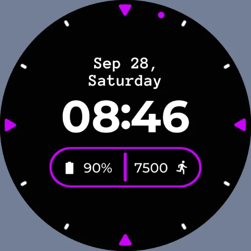 MPW02 Digital Watch Face screenshot 5