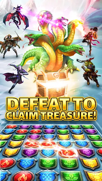 Empires & Puzzles: Match-3 RPG screenshot 1