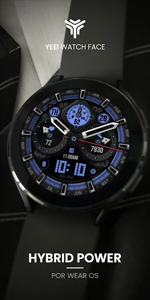 Hybrid power: Watch Face screenshot 7