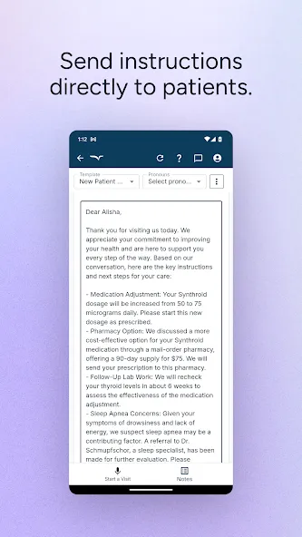 Freed: AI Clinician Assistant screenshot 5
