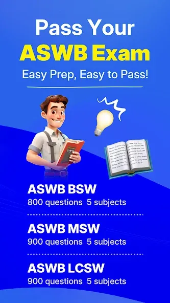 ASWB Exam Test Prep 2026 screenshot 1
