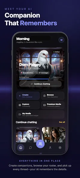 OpenMind screenshot 1