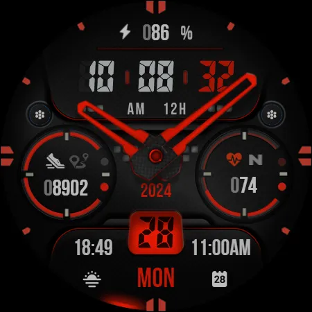 KF160 Watch face screenshot 11