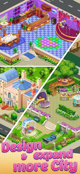 Merge City - Decor Mansion screenshot 9