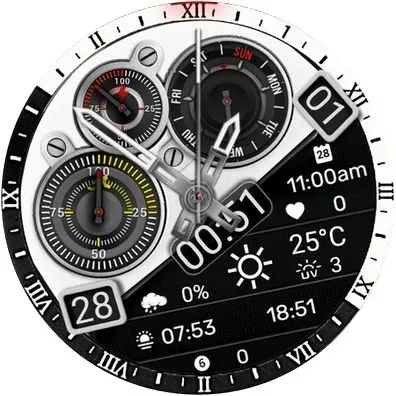 N-SPORT 776 Classic Watch Face screenshot 10