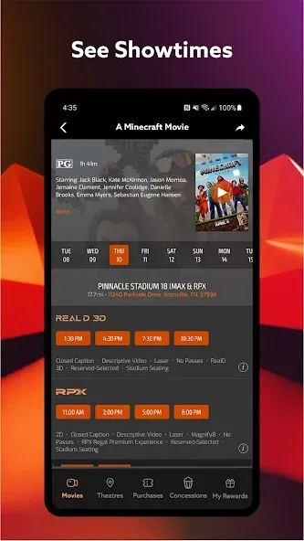 Regal: Tickets and Showtimes screenshot 3