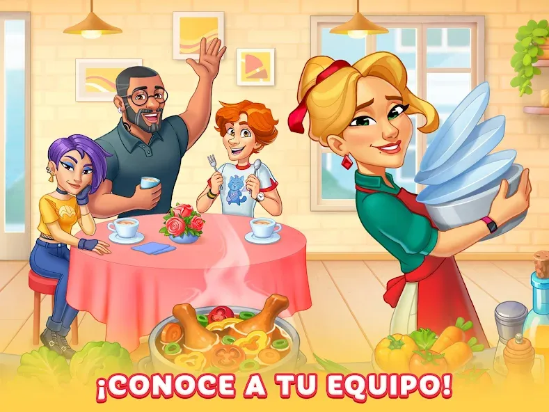 Chef Friends: cafe food game screenshot 9