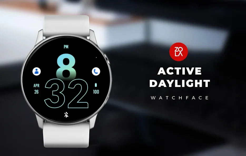 Active Daylight Watch Face screenshot 1