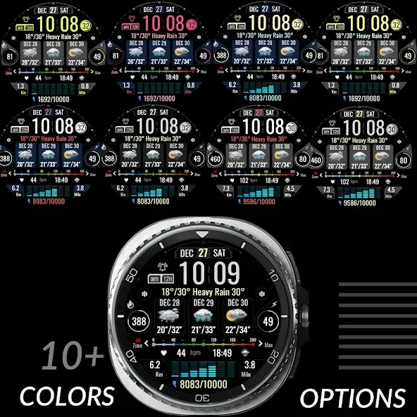 Informative Digital Weather A4 screenshot 6