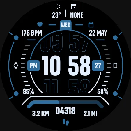 TKS 04 Dash Watch Face screenshot 9