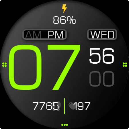 Key064 Digital Watch Face screenshot 27