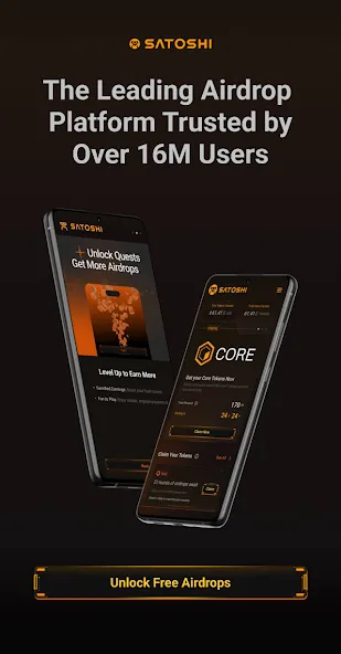 Satoshi App: Get Airdrops screenshot 1
