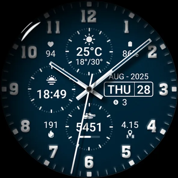 Watch face 10h08.com #67 screenshot 27