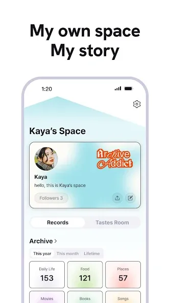 repov: A Mini Blog for Moments screenshot 2