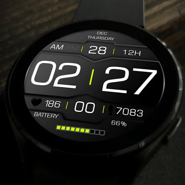 Key120 Digital Watch Face screenshot 6