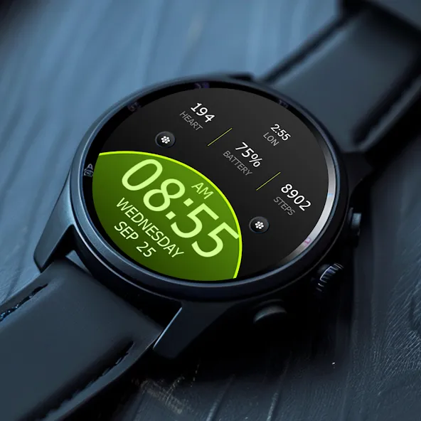 Key WF41 Digital Watch Face screenshot 3