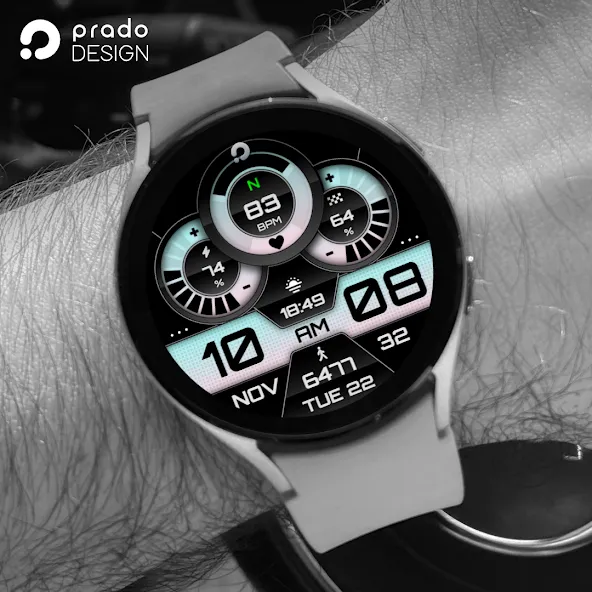 PRADO X143 Digital Watch Face screenshot 1