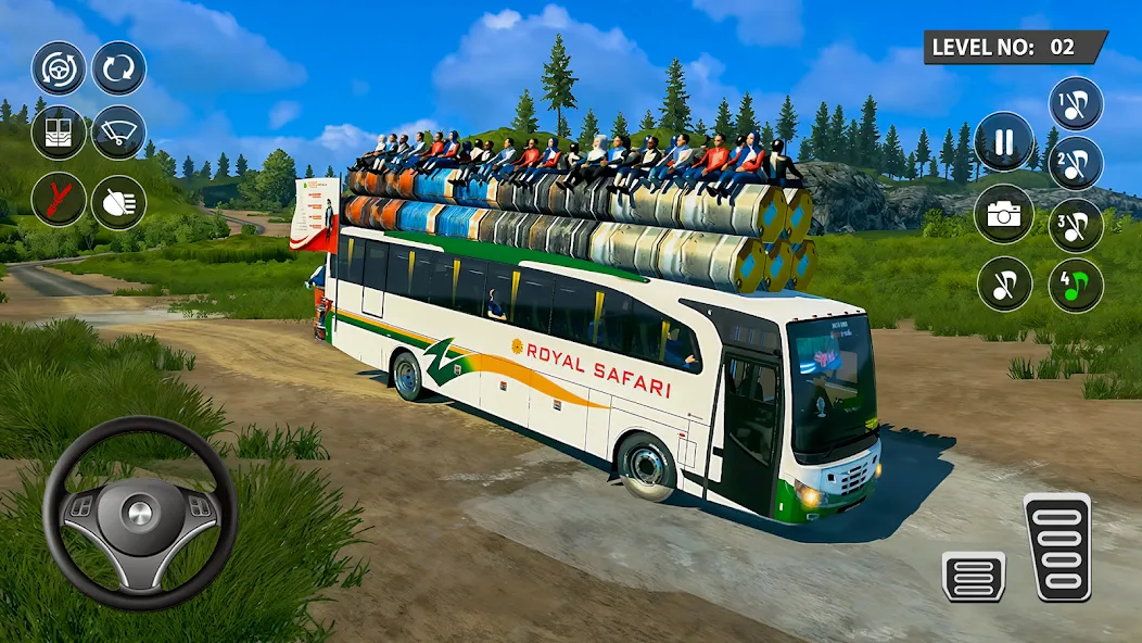 Bus Simulator 3D Tour Bus Game screenshot 7