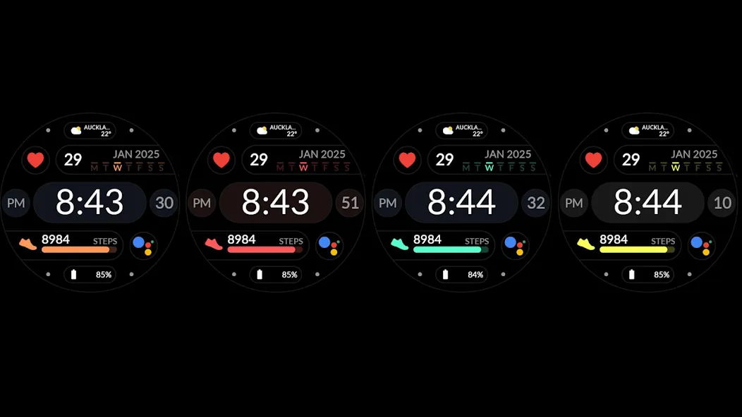 Night ver 66 - watch face screenshot 16