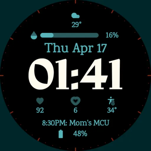 EXD158: Digital Watch Face screenshot 32