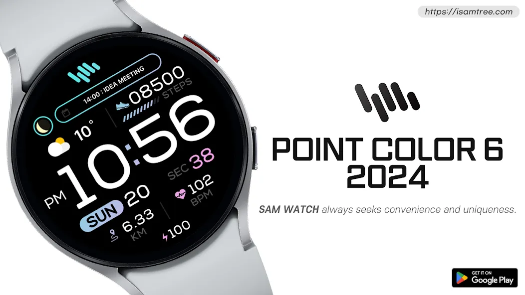 SamWatch PointColor 6 2024 screenshot 1