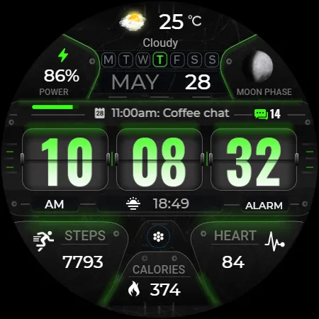 ES WR0022 – Sport Watch Face screenshot 32