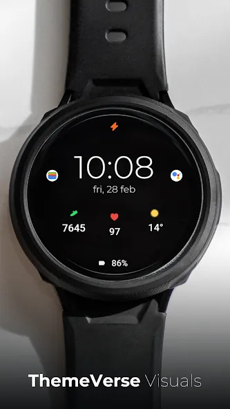 TVV Minimal 5 Watch Face screenshot 1