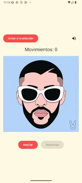 Bad Bunny Puzzle screenshot 1