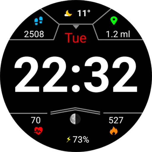 Digital Pinab Watch Face screenshot 13