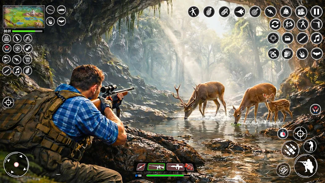 Wild Hunter Deer Shooting Game screenshot 3